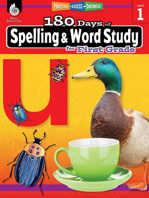 Cover image for 180 Days of Spelling and Word Study for First Grade